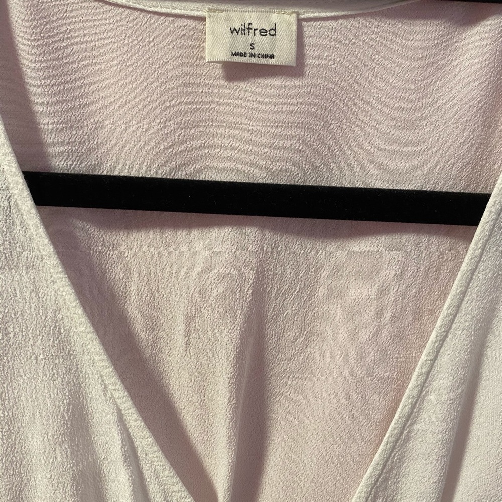 Aritzia Wilfred New Prairie Blouse Size Small - Picture 3 of 6